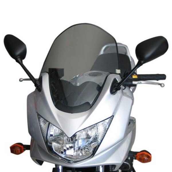 D262S plexi kouřové Suzuki Gsf 1200 S Bandit (06), vxš 457x365mm, o 117 mm vyšší než originál