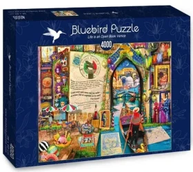 BLUEBIRD Puzzle Život jako otevřená kniha: Benátky