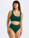 Organic Basics Smooth Thong Deep Forest M