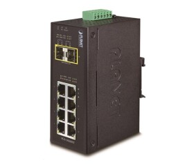 Planet IGS-1020TF, Switch, průmyslový, 8x 10/100/1000T, 2x 100/1000X SFP, -40~+75°C EDF_1017497
