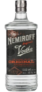 Nemiroff Vodka Original 40% 1 l (holá láhev)