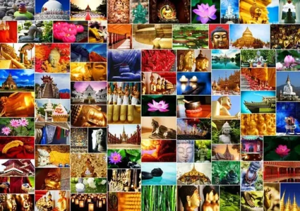 GRAFIKA Puzzle Koláž: Zen