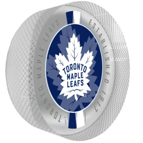 Mustang Puk Toronto Maple Leafs NHL Crystal Ribbon