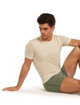 Pánské merino boxerky ICEBREAKER Mens Anatomica Boxers, Lichen/Dark Loden/S velikost: XXL