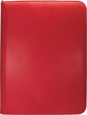 Album na karty Ultra PRO Zippered na 360 ks karet - červené