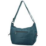 Trendy dámská textilní crossbody kabelka Coveri Iballa, modrá