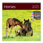 Kalendář nástěnný 2025 Horses