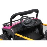 Mamido Dětské elektrické autíčko Buggy UTV Speed 24V růžové