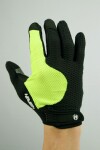 Dlouhoprsté rukavice HAVEN KIOWA LONG black/green (Barva černá/zelená, velikost S)