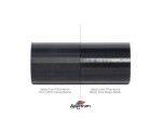PLA filament MAT Deep Black 1,75 mm Spectrum 1 kg