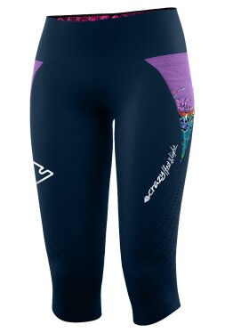 CRAZY Pant Mid Pressure Woman, Allium Flower velikost: XS