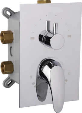 JB Sanitary Podomítkový box SLIM, třícestný A10 72 00