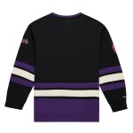 Mitchell & Ness Pánská mikina Los Angeles Lakers NBA Heritage Lace-Up Jersey Crew Velikost: S