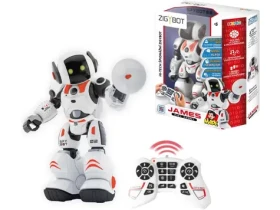 MaDe 20778 Robot Zigybot James, špion, programovací, 20 funkcí