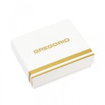 Luxusní dámská kožená peněženka Gregorio Ailish, krémová