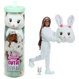 Barbie cutie reveal Barbie a starostliví medvídci sladké mašle - mintový králíček