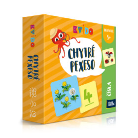 Chytré pexeso - Čísla - Kvído - Albi
