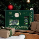 The English Soap Company Dárková sada péče o ruce Frosted Fir and Holly – 3 ks, zelená barva