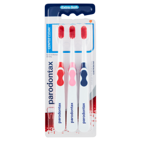Parodontax Gentle Clean Extra Soft zubní kartáček pro zdravé dásně, 3 ks