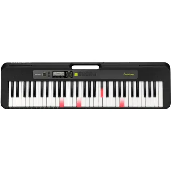 Casio LK-S250 černá / klávesy / 61 kláves / USB / adaptér (4971850314967)