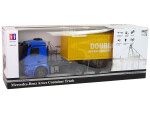 Mamido Velký nákladní automobil na dálkové ovládání R/C Mercedes Arocs 1:20 modrý