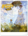 Kalendář 2025 nástěnný: Claude Monet, 48 56 cm