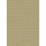 Ib Laursen Balicí papír Daisies Green – 5 m, zelená barva, papír