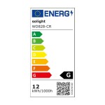 Mereo Led koupelnové osvětlení nad zrcadlo, stříbrné, 60 cm, 12 W, 780lm, 4000K, IP44, 230V CN700G60