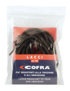 Tkaničky do bot Cofra KNOT hnědá velikost 110