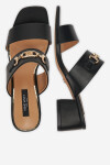 Pantofle NINE WEST 2560-01 Syntetický materiál
