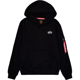 Alpha Industries Mikina Signature BP Hoody černá M