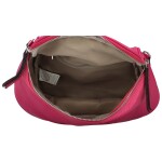 Stylová dámská koženková kabelko-ledvinka Ergitta new, fuchsiová