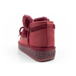 D.Franklin dámské sněhule zimní módní kožešina zateplené bordó dámské 41