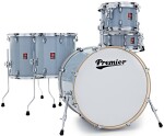 Premier Artist 22" 5pc Heavy Rock Shell Pack Steel Grey