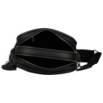 Stylová dámská koženková crossbody kabelka MaxFly Tarja, černá