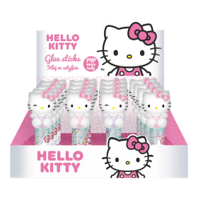 Colorino lepicí tyčinka, Hello Kitty, 16 ks, 8g, kulatá, bílá, bílá - 16ks