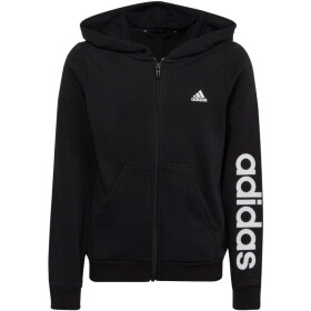 Mikina kapucí adidas Essentials Linear Logo Full-Zip Hoodie Jr IC3584