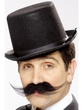 Smiffys.com Knírek černý