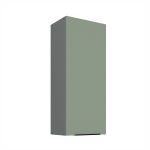 Horní skříňka Aria ANT 45 G-108 1F Barva korpusu: Antracit, Barva dvířek: WH - Crystal white AFM