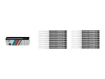 Parker Quinkflow Large-Capacity kuličkové pero náhradní náplň černá (2168602)