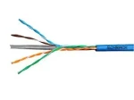 Schrack Cat.6 modrá / Instalační kabel / U/UTP / 305 m / PVC / drát (HSEKU423P4)