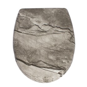 Duroplastové sedátko se zpomalovacím mechanismem AWD Interior Greystone 1490 AWD02181490