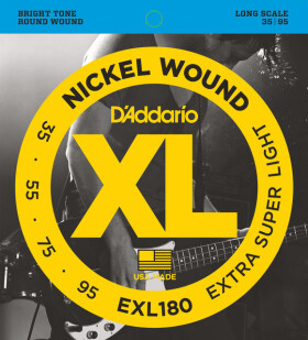 D'Addario EXL180 Extra Super Light - .035 - .095