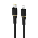 Dudao Datový kabel L25X / USB-C / Lightning 30W / 1 m / černá (204491)