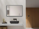 Zrcadlo se senzorem SAT Vision 100x70 cm černá SATZVI70100CE SATZVI70100CE