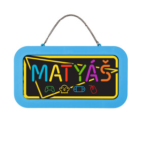 Neonová cedulka se jménem - Matyáš - Albi