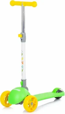 CHIPOLINO Koloběžka Funky Yellow/Green / od 3 let / do 50 kg (159941)