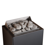 Saunová kamna CORE WALL 9kW (nutno dokoupit ovládací panel s WIFI) – ČERNÉ CHC176938L