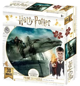 PRIME 3D Puzzle Harry Potter: Útěk z Gringottovic banky 3D XL