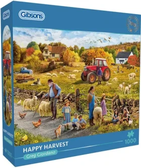 GIBSONS Puzzle Šťastná sklizeň